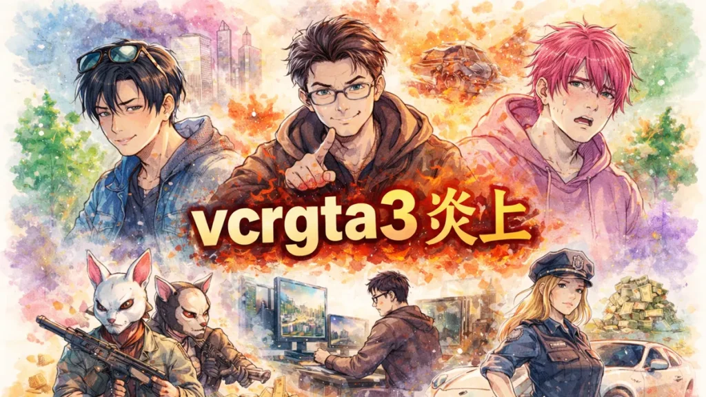 vcrgta3炎上の全貌｜運営介入と土井ストーリーが話題になった理由