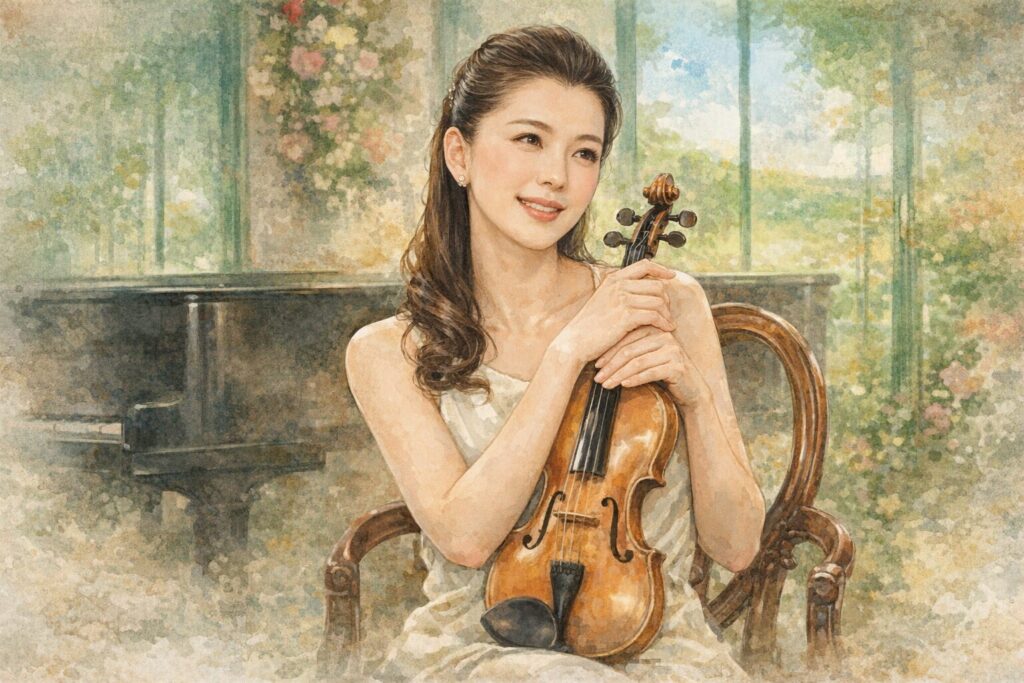 川井郁子の年収は推定3000万円！教授職やコンサートなど5つの収入源を徹底解説