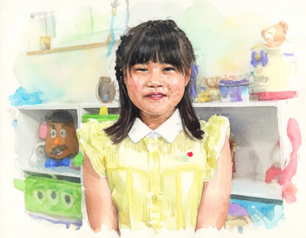 キッズラインのねみちゃんの現在は18歳の高校3年生！動画に出ない理由とこうくんとの関係