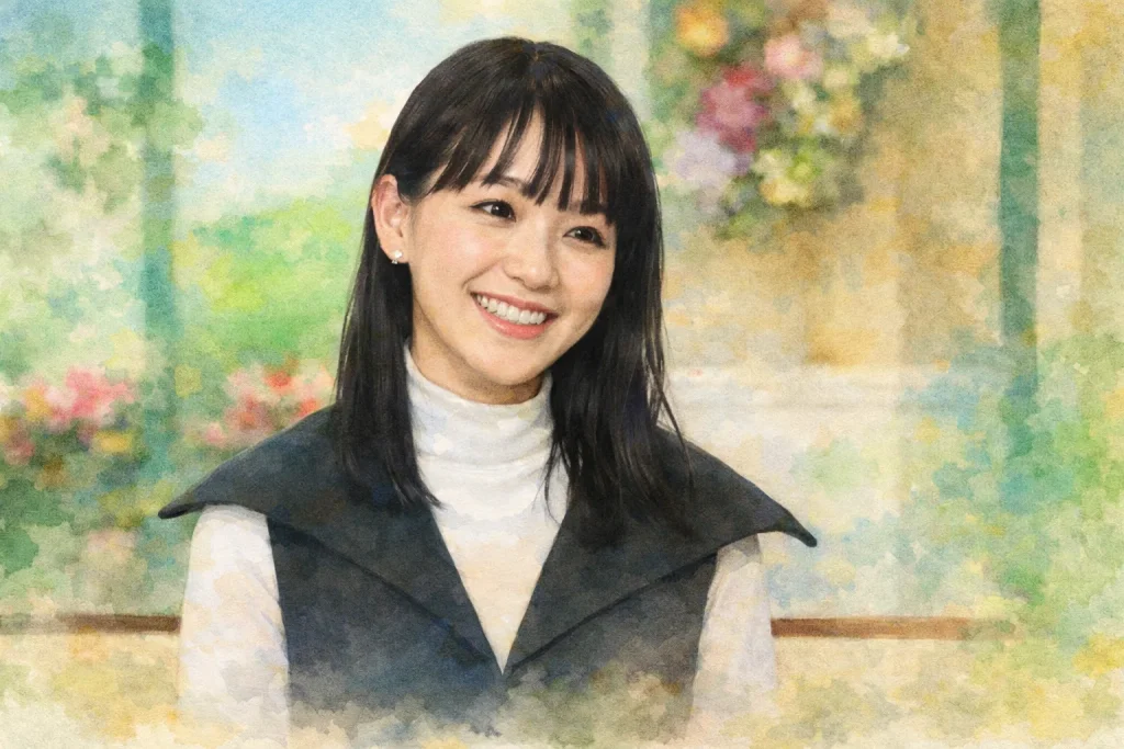 奈緒の父親の死因はがん…徹子の部屋で語った葬式の記憶が切なすぎる