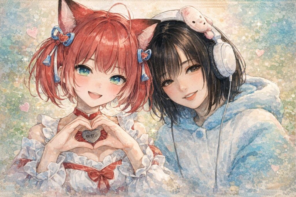 赤見かるびとむんちゃんの関係はガセ！配信経験ゼロから始まった本当の中の人の経歴