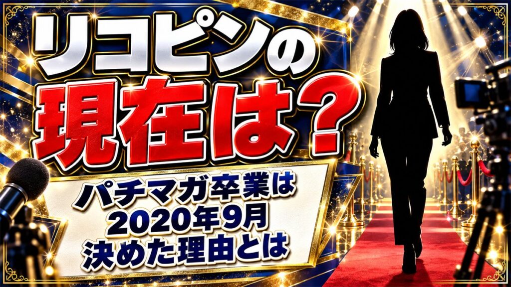パチンコライターのリコピンの現在は?パチマガ卒業を決めた理由とは